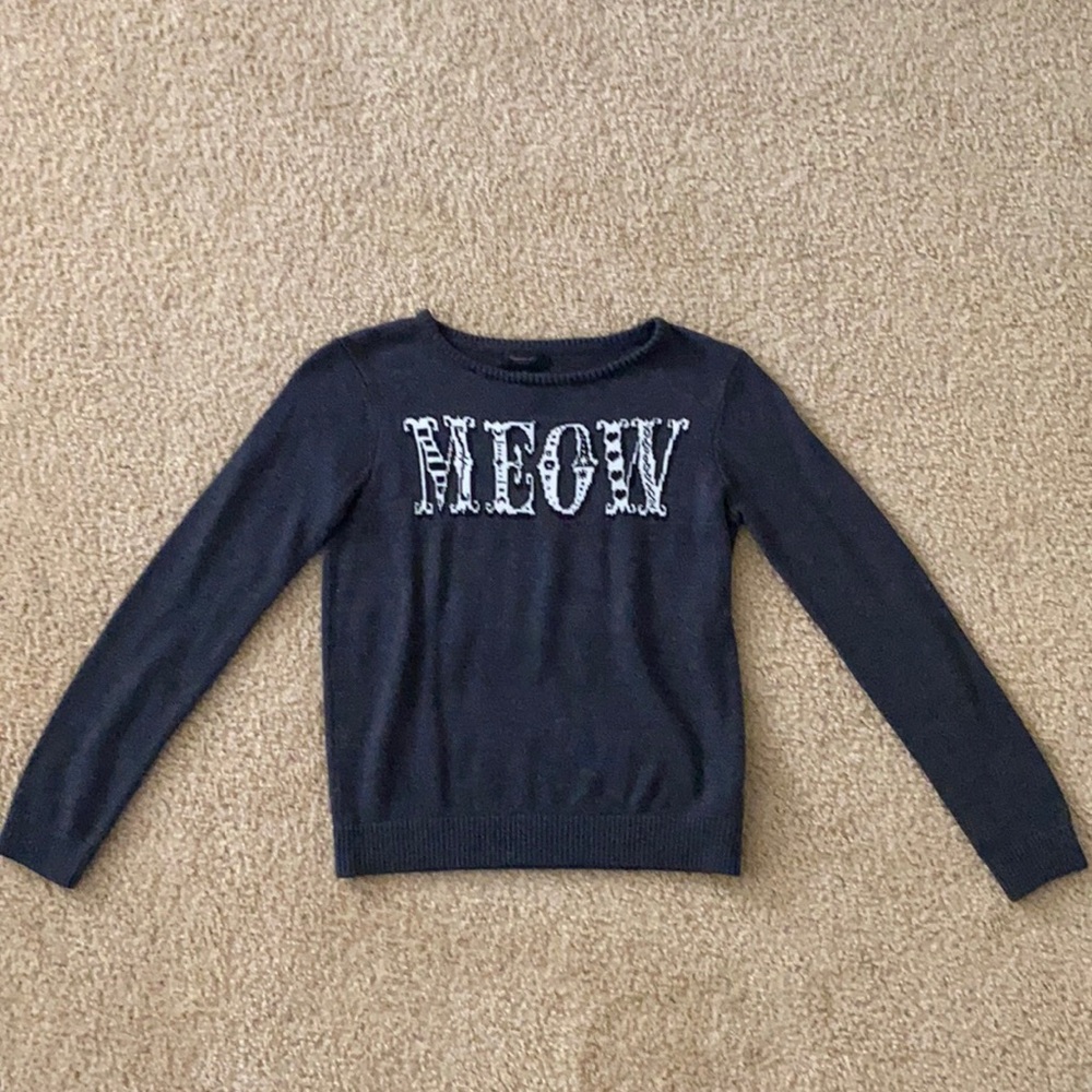 Meow sweater